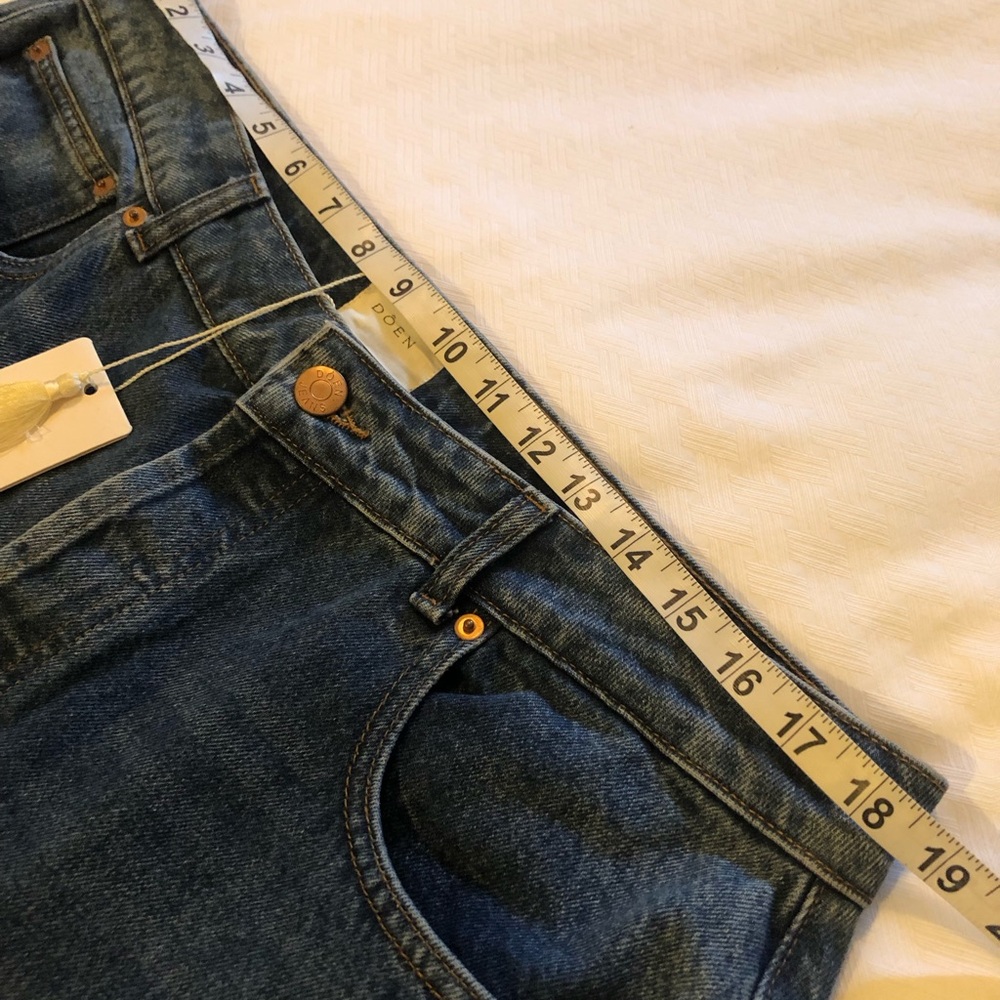 Doen High-Rise Diana Straight Leg Jeans - Picture 11 of 15